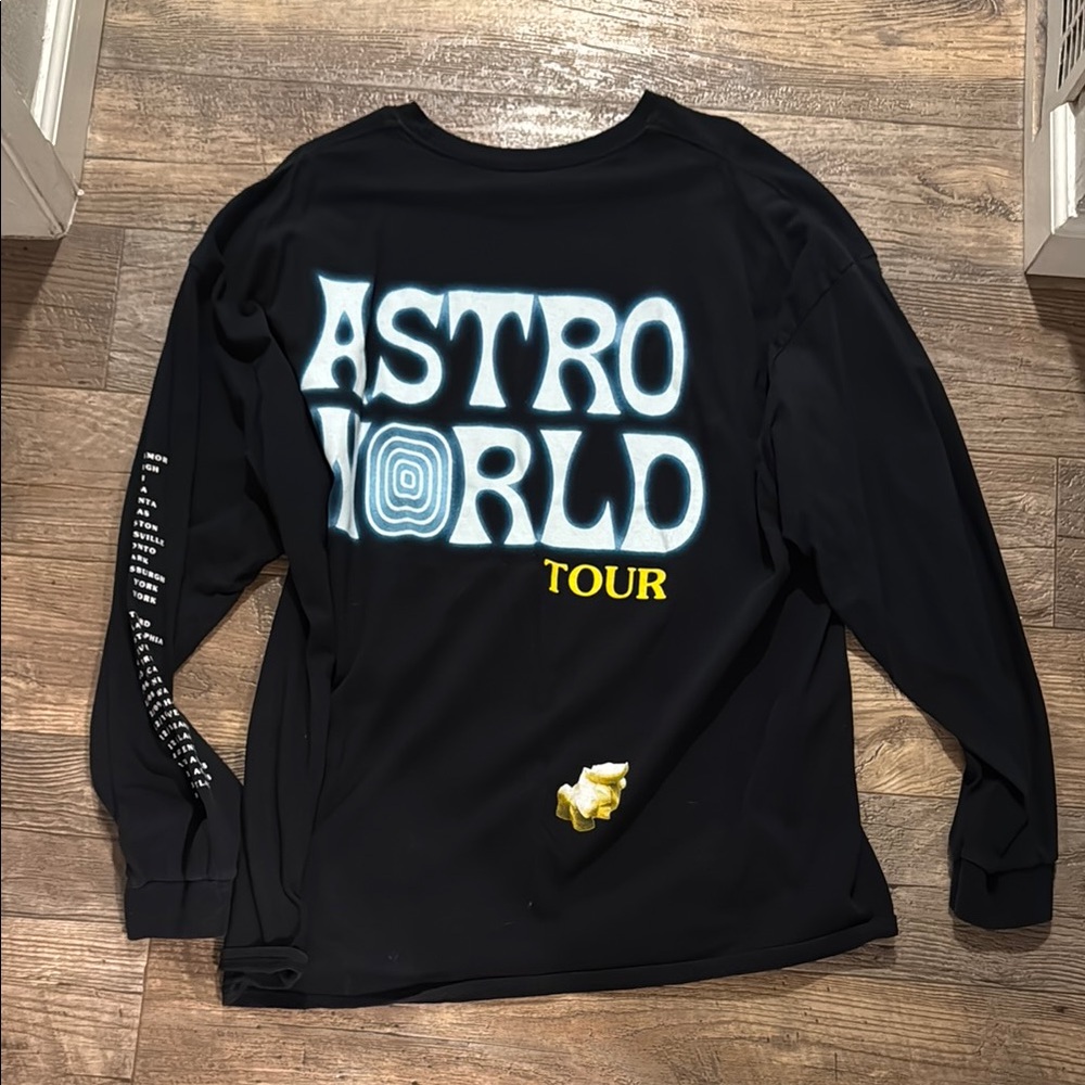 Astroworld Black Long Sleeve Shirt